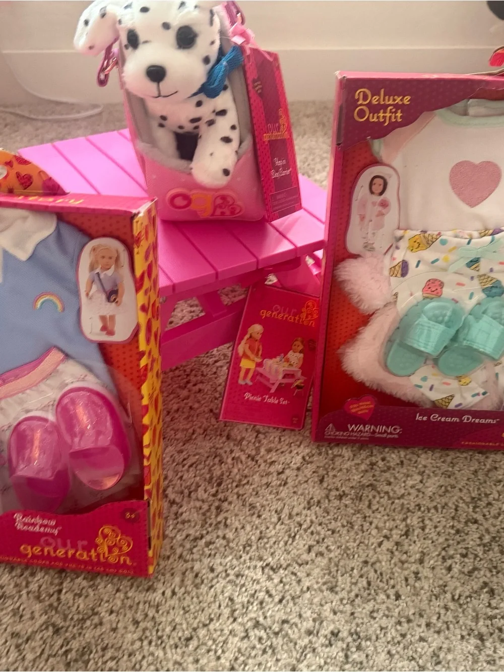 Our Generation Girl toy lot